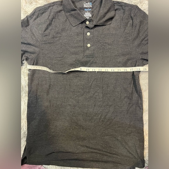 Croft & Barrow Gray Polo Size S - Picture 4 of 4
